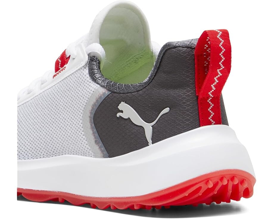 Кроссовки PUMA Golf Fusion Crush Sport Jr, цвет Puma White/Dark Coal — фото 4