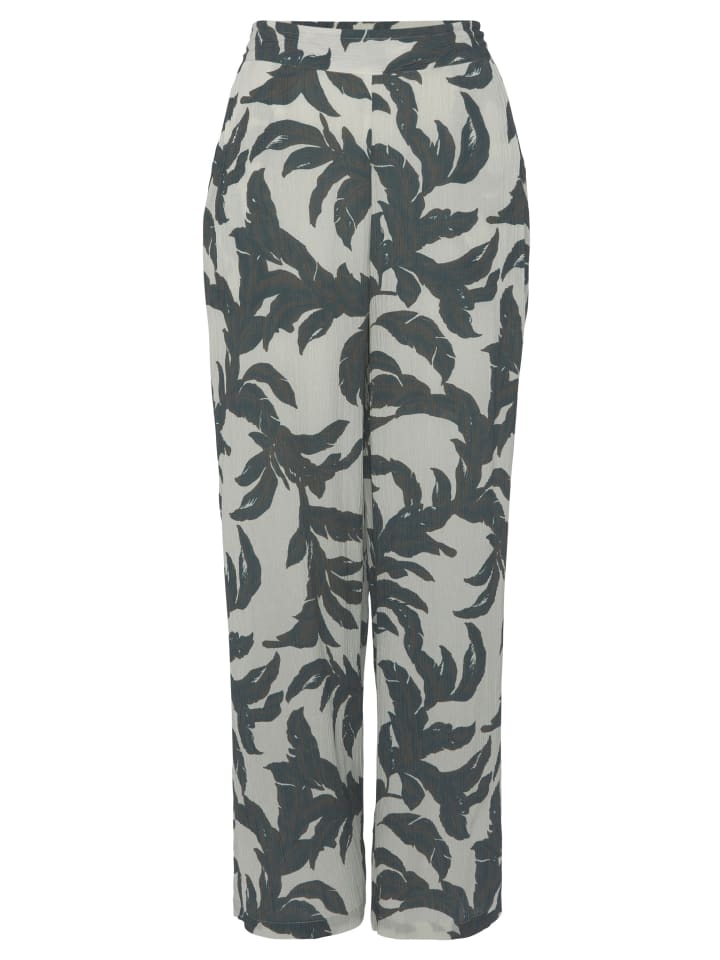 

Брюки палаццо с принтом песочно-голубого цвета s.Oliver