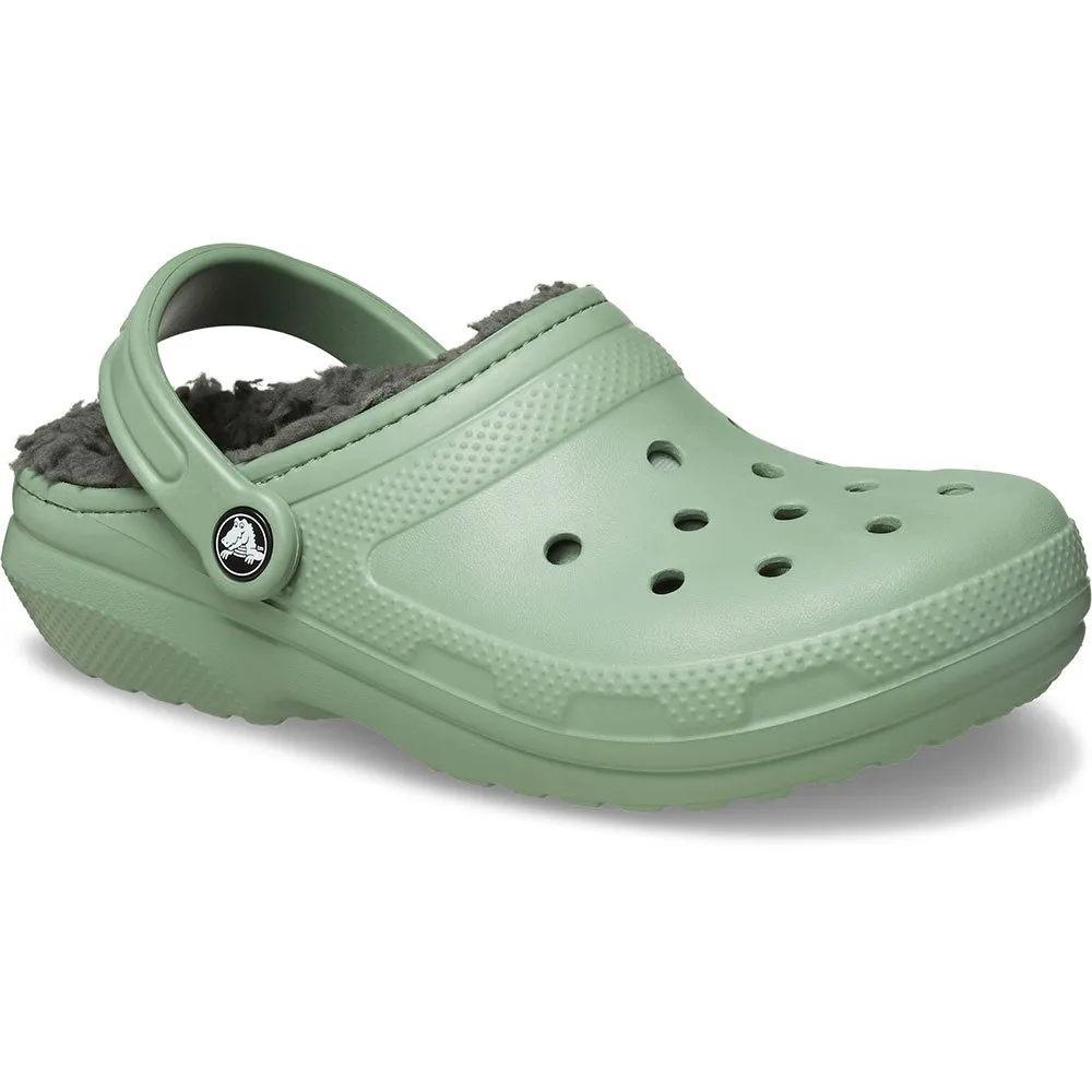 

Сабо Crocs Classic Lined, зеленый
