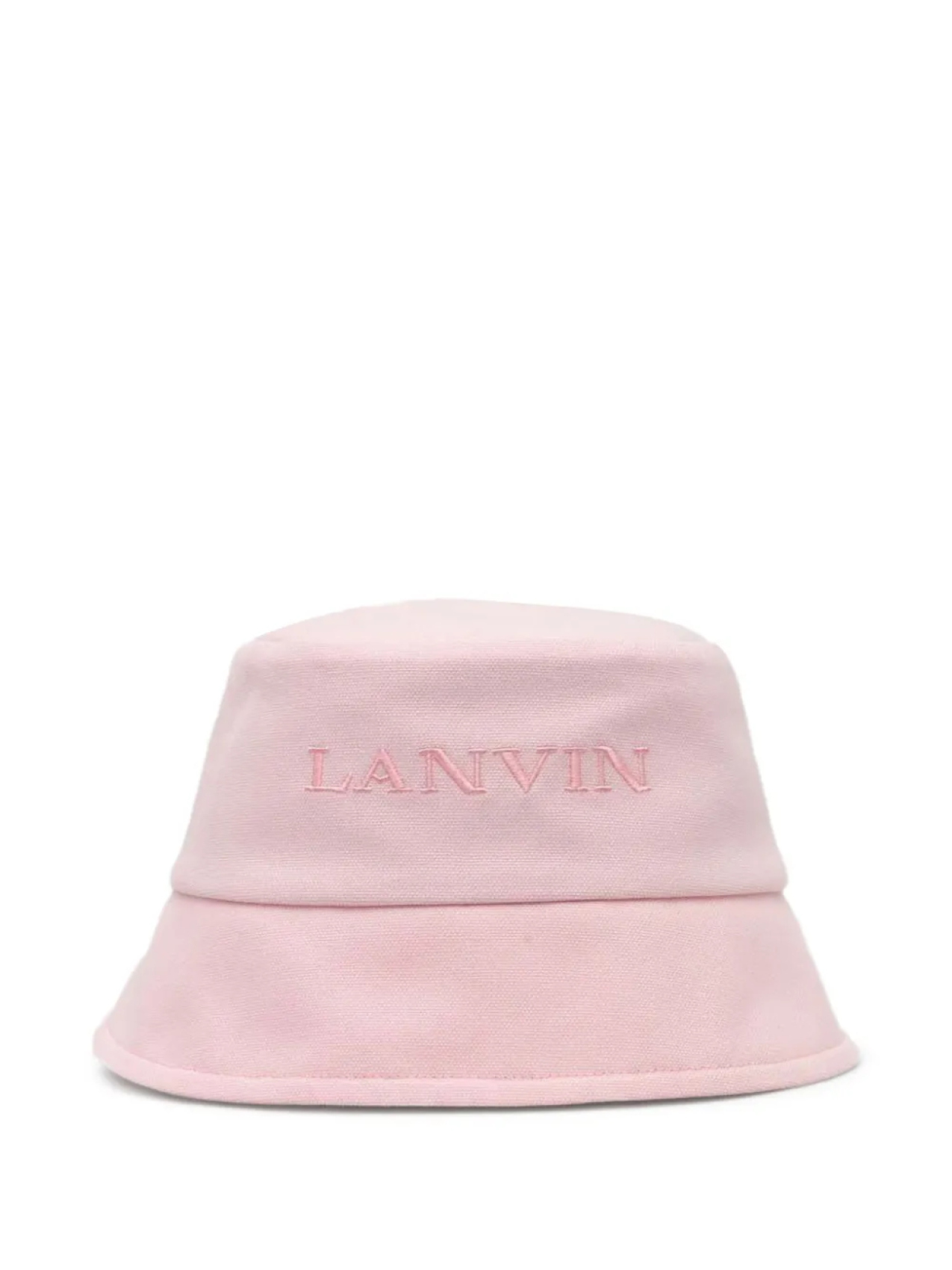 

Панама с вышитым логотипом Lanvin, розовый