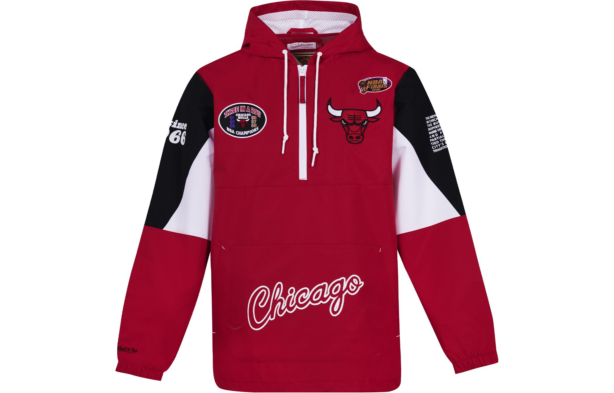 

Mitchell Ness Толстовка Mitchell & Ness унисекс красная