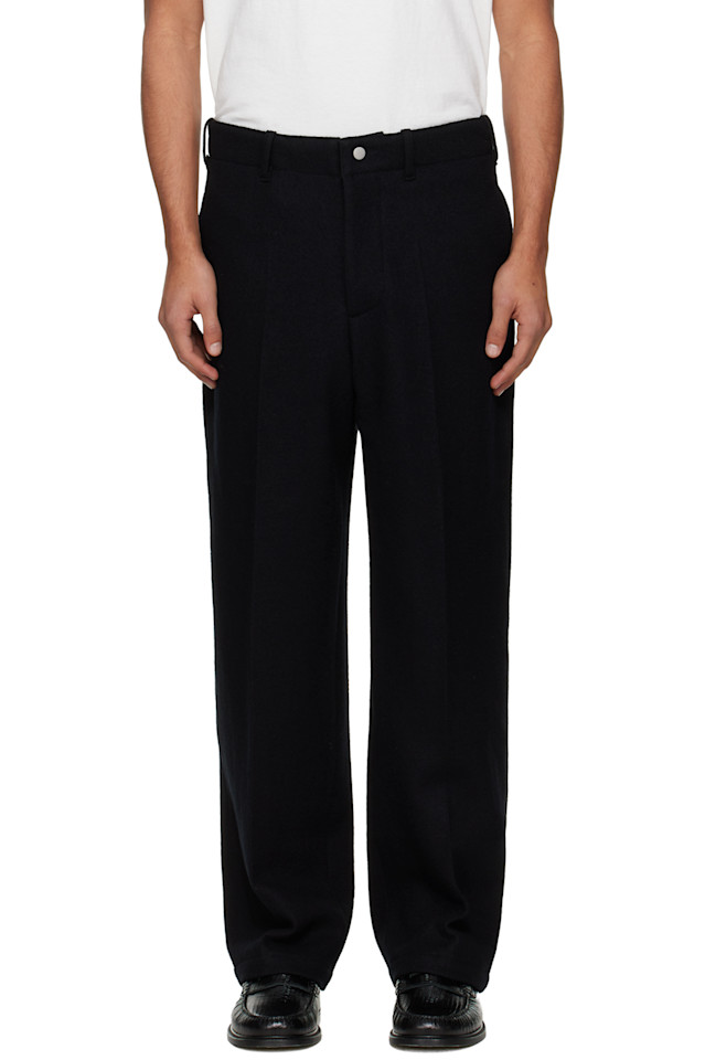 

Шерстяные брюки "Кратер" Lady White Co., черный