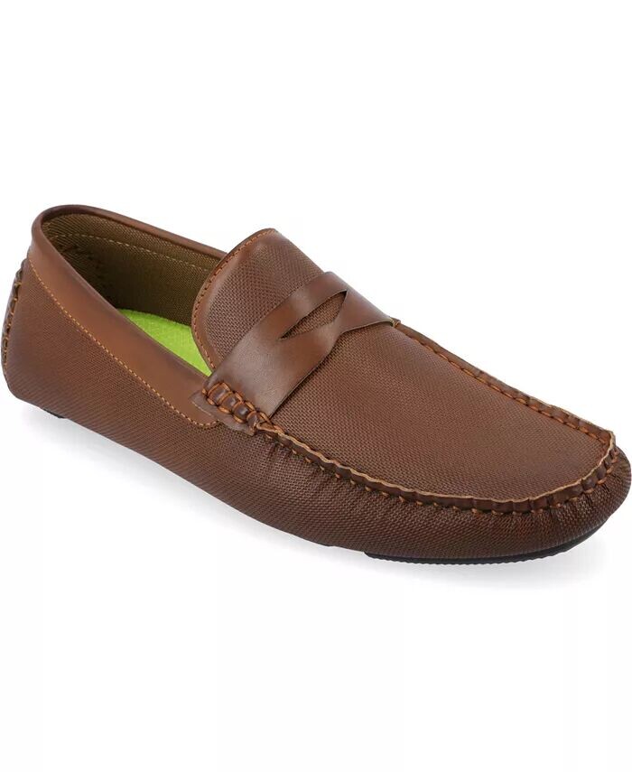 

Мужские мокасины Isaiah Tru Comfort Foam Slip-On для вождения Vance Co., коричневый