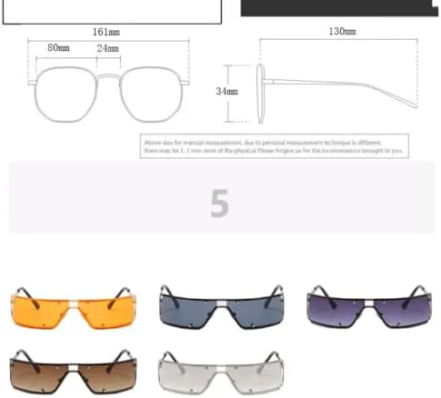 

Солнцезащитные очки Металлические солнцезащитные очки Солнцезащитные очки для девушек Солнцезащитные очки для мужчин в стиле панк Теневые очки MTZJH, Gun Gray