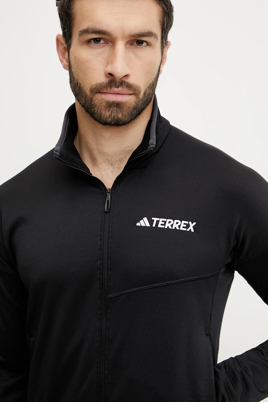 Спортивная толстовка Adidas Terrex Xperior Climawarm Light Fleece, черный — фото 4