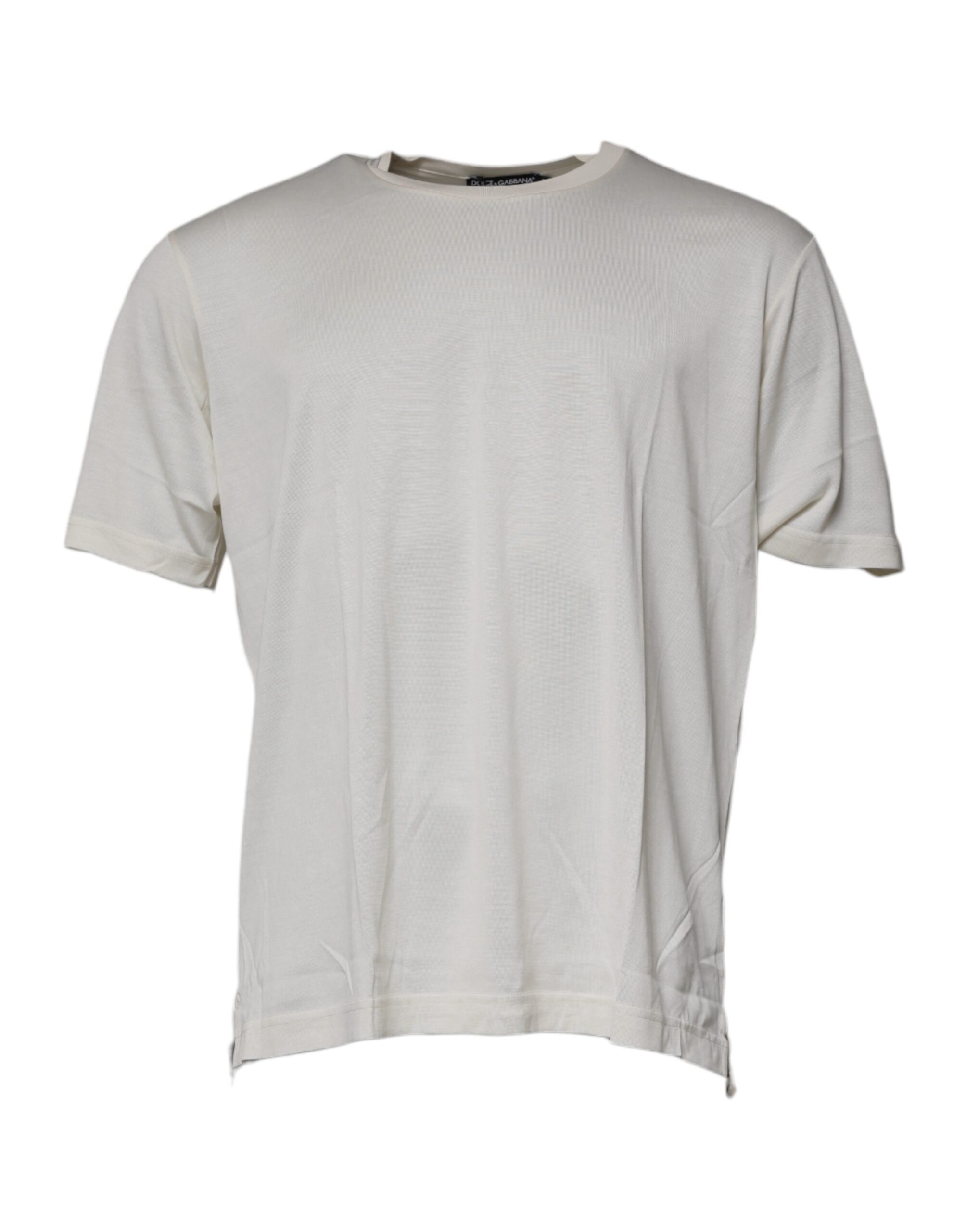 

Футболка Off White с круглым вырезом и короткими рукавами Dolce & Gabbana