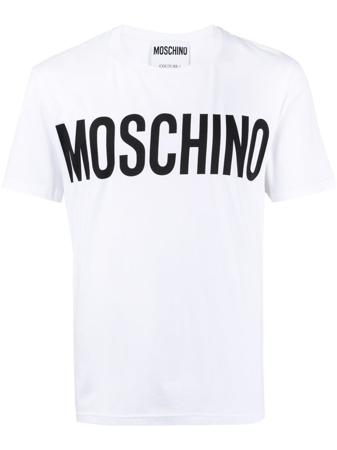 

Moschino футболка с логотипом, белый