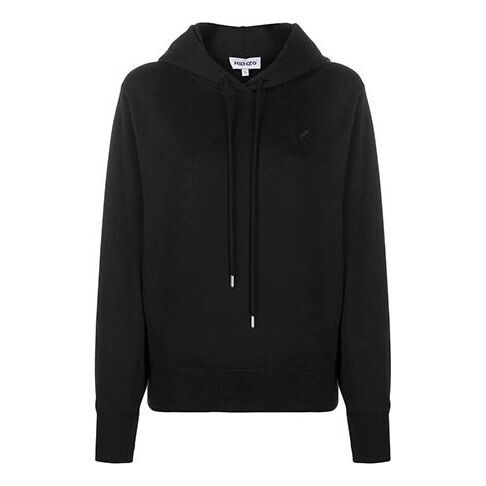 

Свитер fashion cozy hoodie black Kenzo, черный