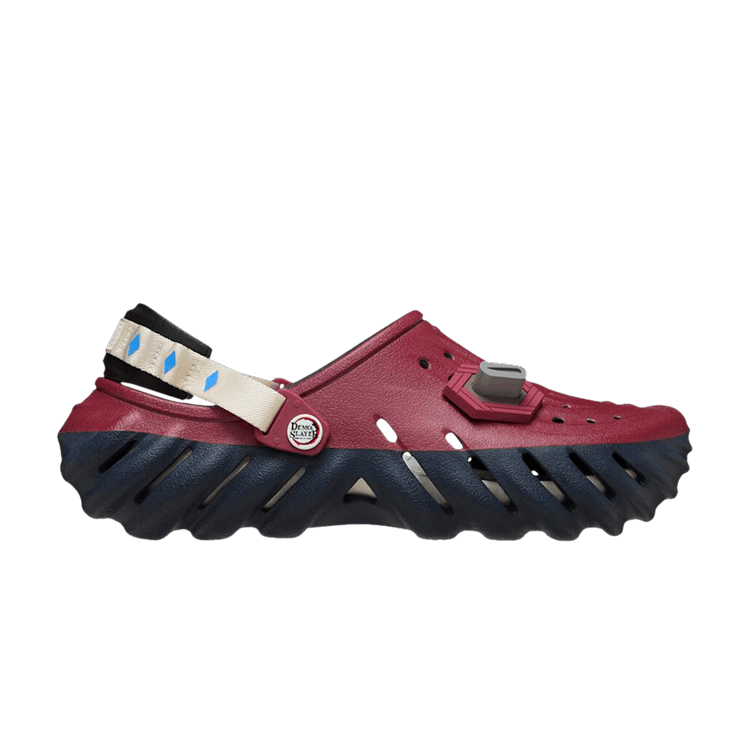 

Кроссовки Crocs Demon Slayer x Echo RO Clog 'Giyu Tomioka', разноцветный