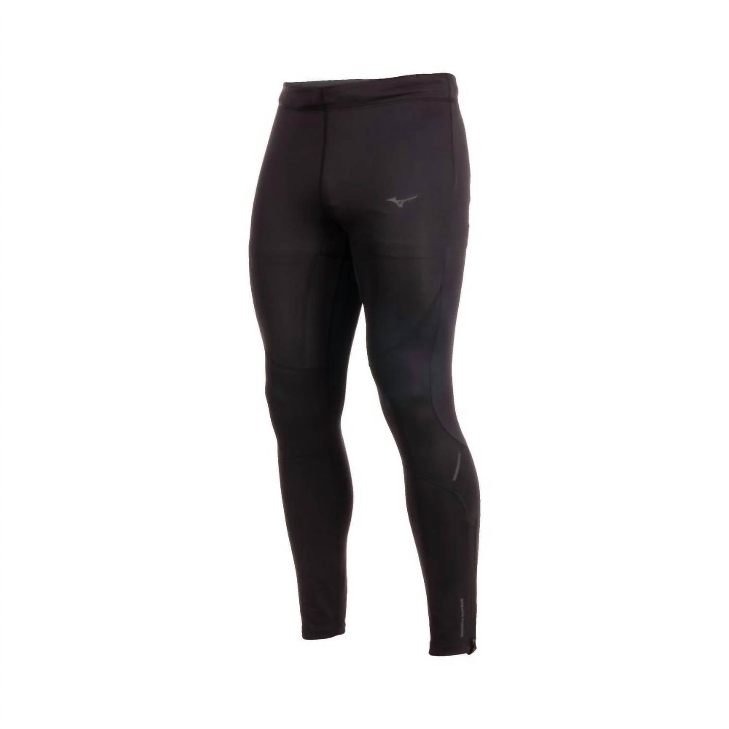 

Мужские термолегкие леггинсы Breath Thermo Tight черного цвета MIZUNO