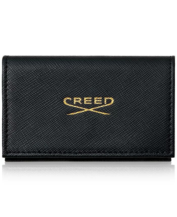 

Мужские 9 шт. Подарочный набор черного кожаного кошелька Creed