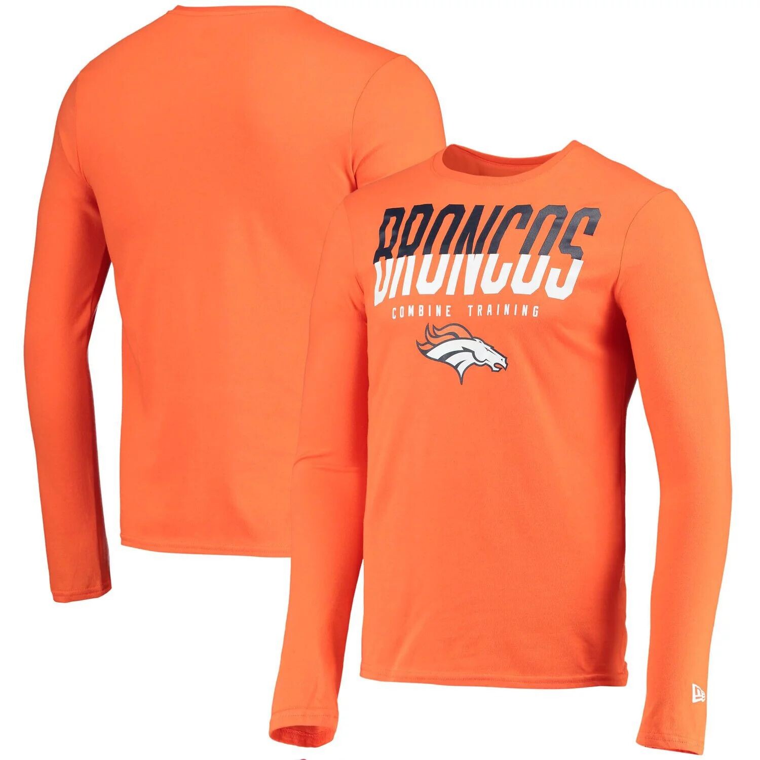 

Мужская оранжевая футболка с длинным рукавом Denver Broncos Joint Authentic с разрезом New Era, Оранжевый, Мужская оранжевая футболка с длинным рукавом Denver Broncos Joint Authentic с разрезом New Era