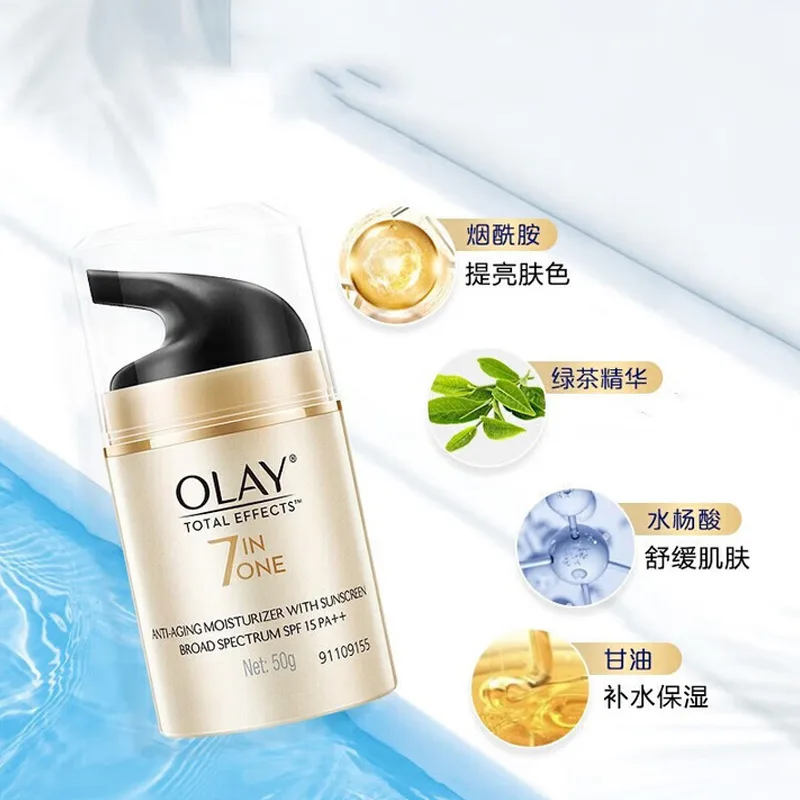 Olay Набор для ухода за кожей с успокаивающим увлажнением 50г+50г+15г, Three-Piece Set: Peptide Tightening Cream 50g+Multi-Effect Sunscreen Creams 50g+Multi-Effect Eye Cream 15g — фото 3