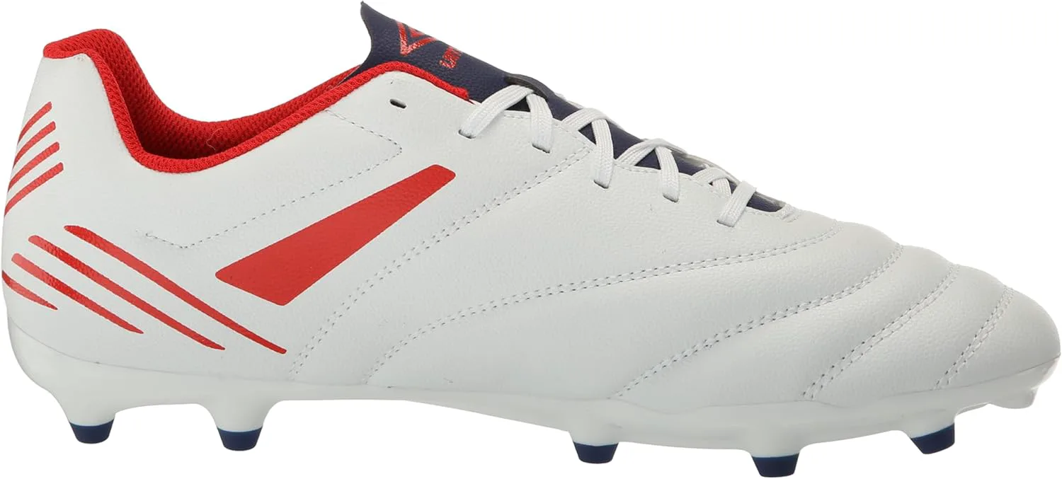 Мужские футбольные бутсы Umbro Tocco 4 League, белый/синий/красный — фото 4