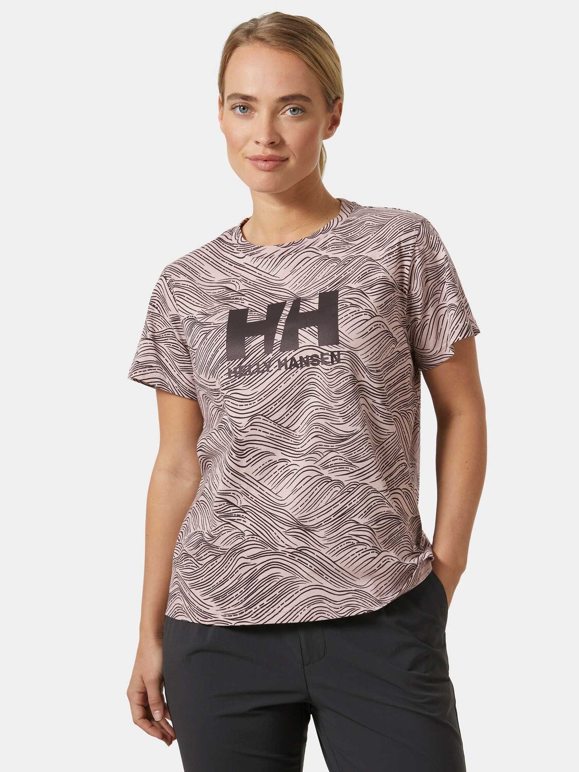 

Футболка Helly Hansen W HH LOGO GRAPHIC 2.0, розовый