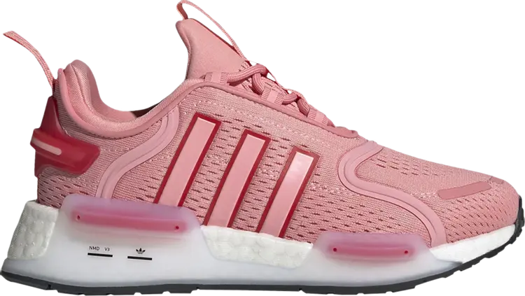 

Кроссовки NMD_V3 J 'Super Pop Scarlet', розовый
