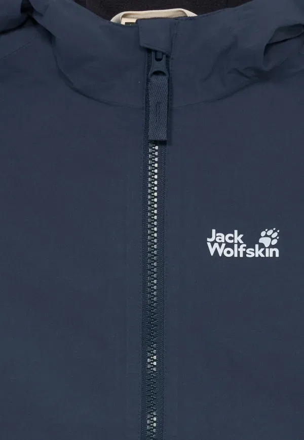 Куртка детская софтшелл Snow days jkt kids Jack Wolfskin, полночное небо — фото 3