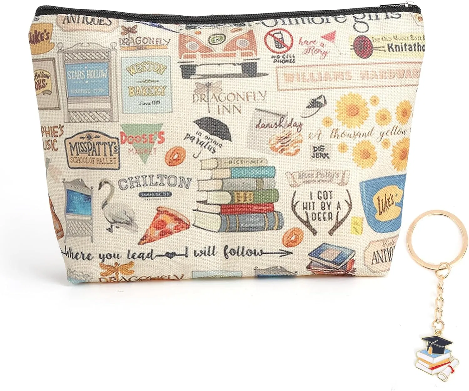 Косметичка и брелок для фанатов Gilmore Girls Xrvrile