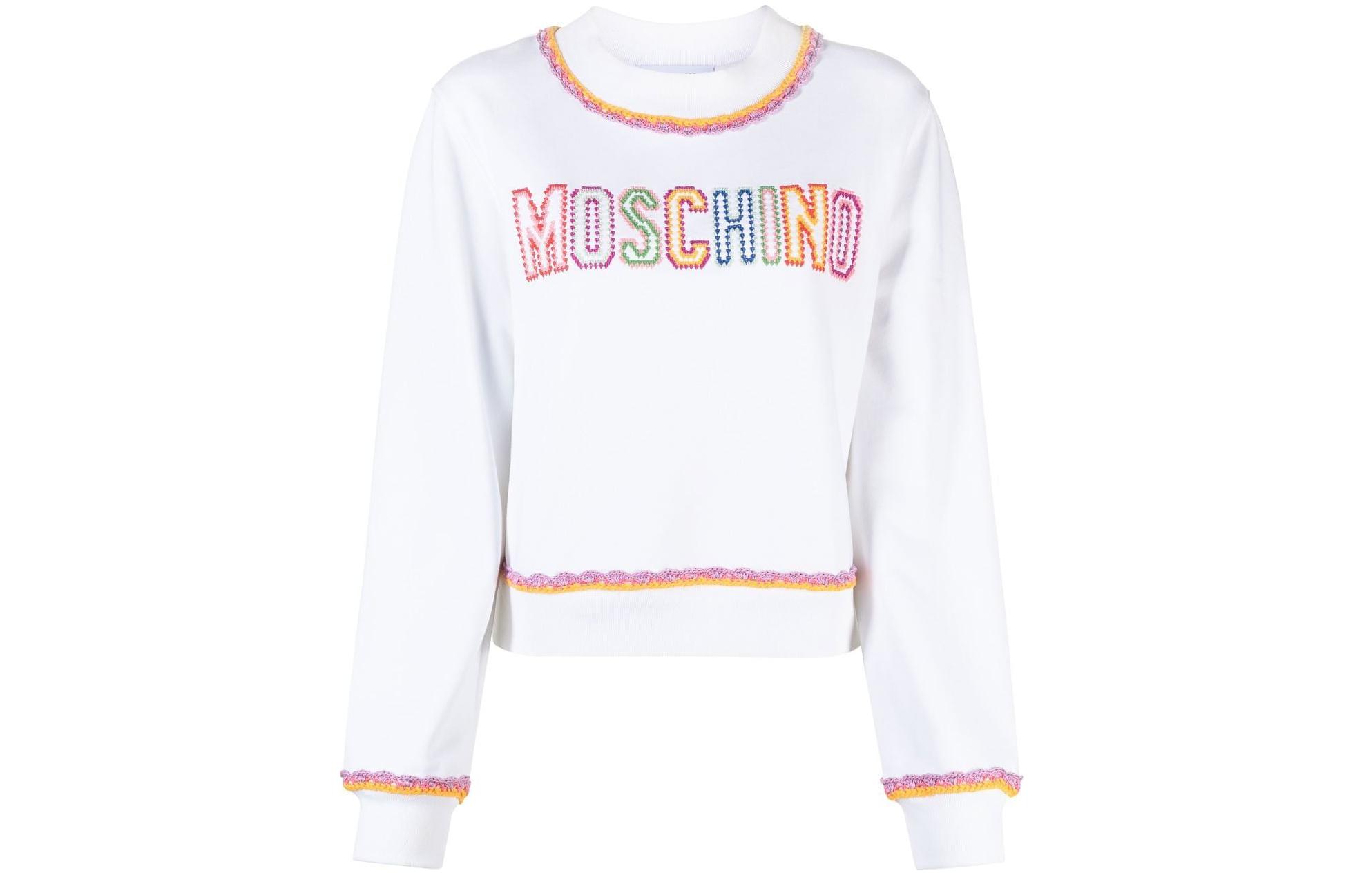 

Детская толстовка с логотипом MOSCHINO, белый