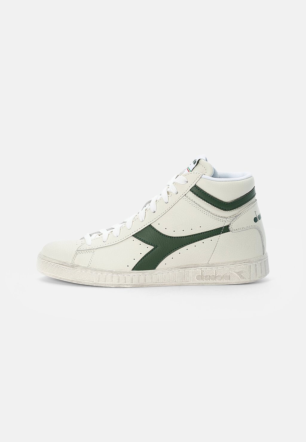 

Высокие кроссовки Diadora Game Unisex, белый/зеленый