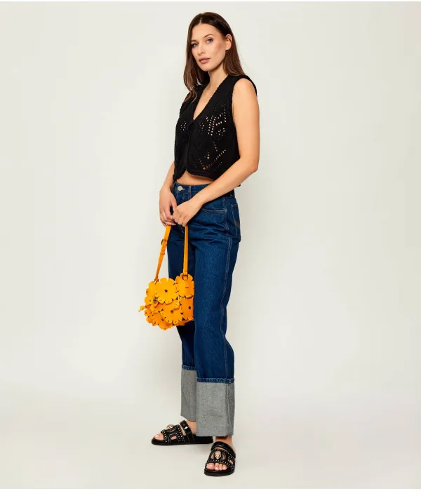 225-Тапочки из кожи орла Kurt Geiger, черный — фото 2