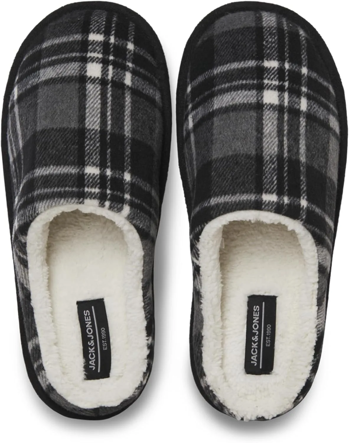Домашние тапочки-мюли JACK & JONES для мужчин Jfwmurphy Box Bf, угольный — фото 2