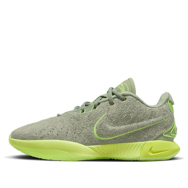 

Кроссовки леброн 21 Nike, зеленый