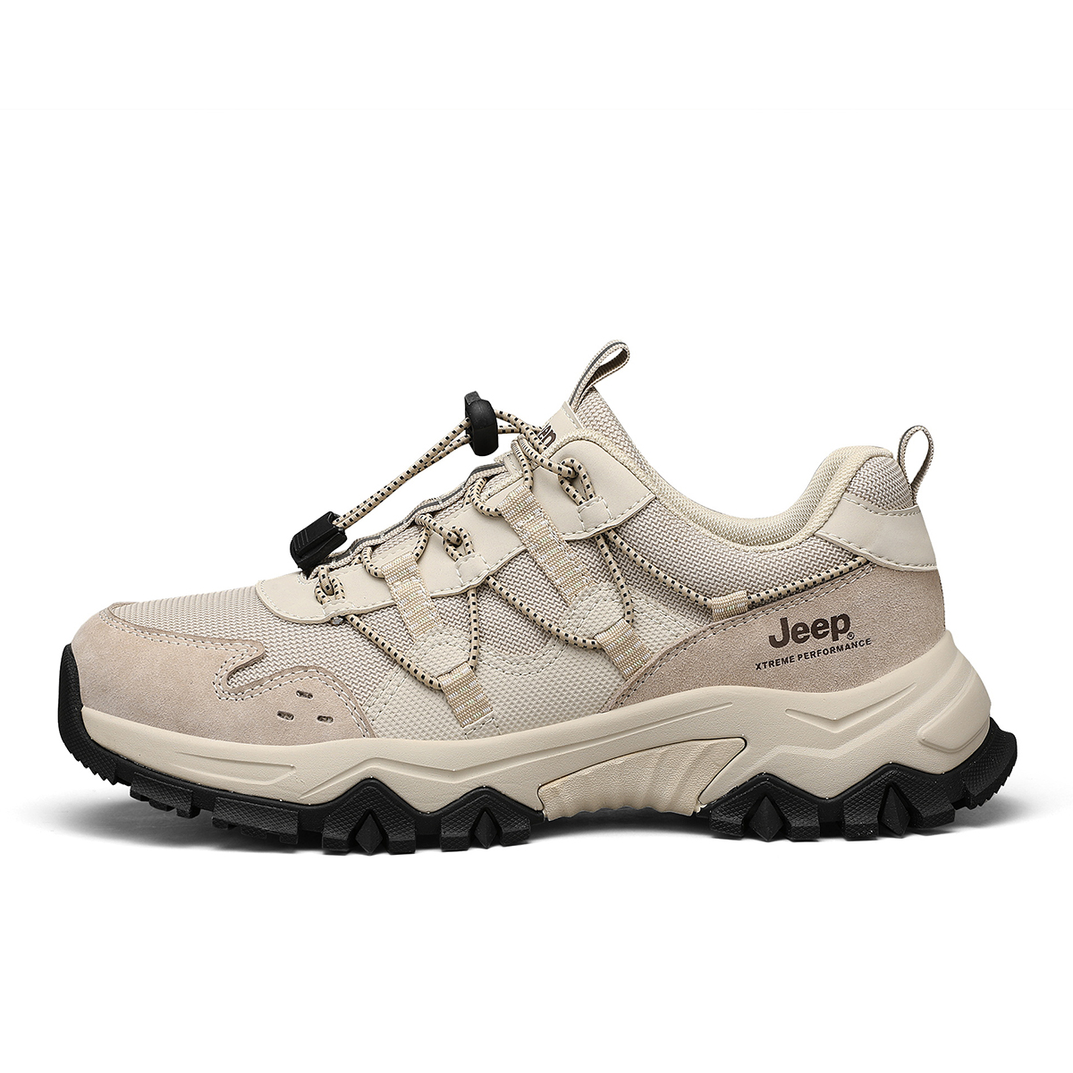 

Мужские кроссовки Chunky Low top с амортизацией, устойчивые к истиранию и увеличивающие рост Jeep, sand