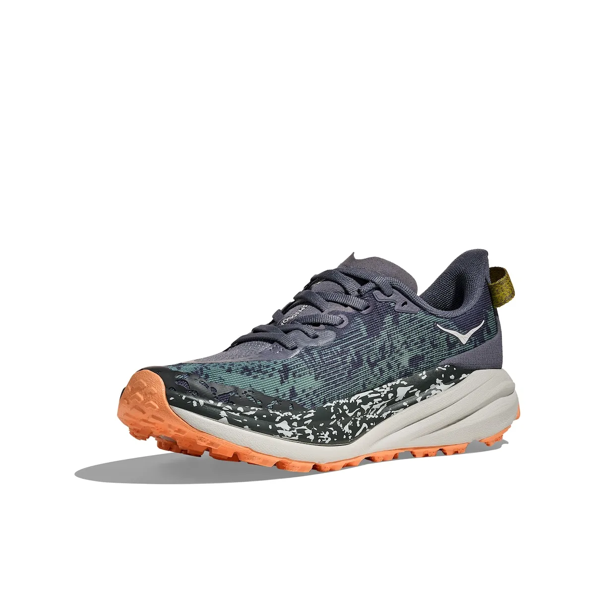 Женские трейловые кроссовки SPEEDGOAT 6 WIDE Hoka, серый — фото 3
