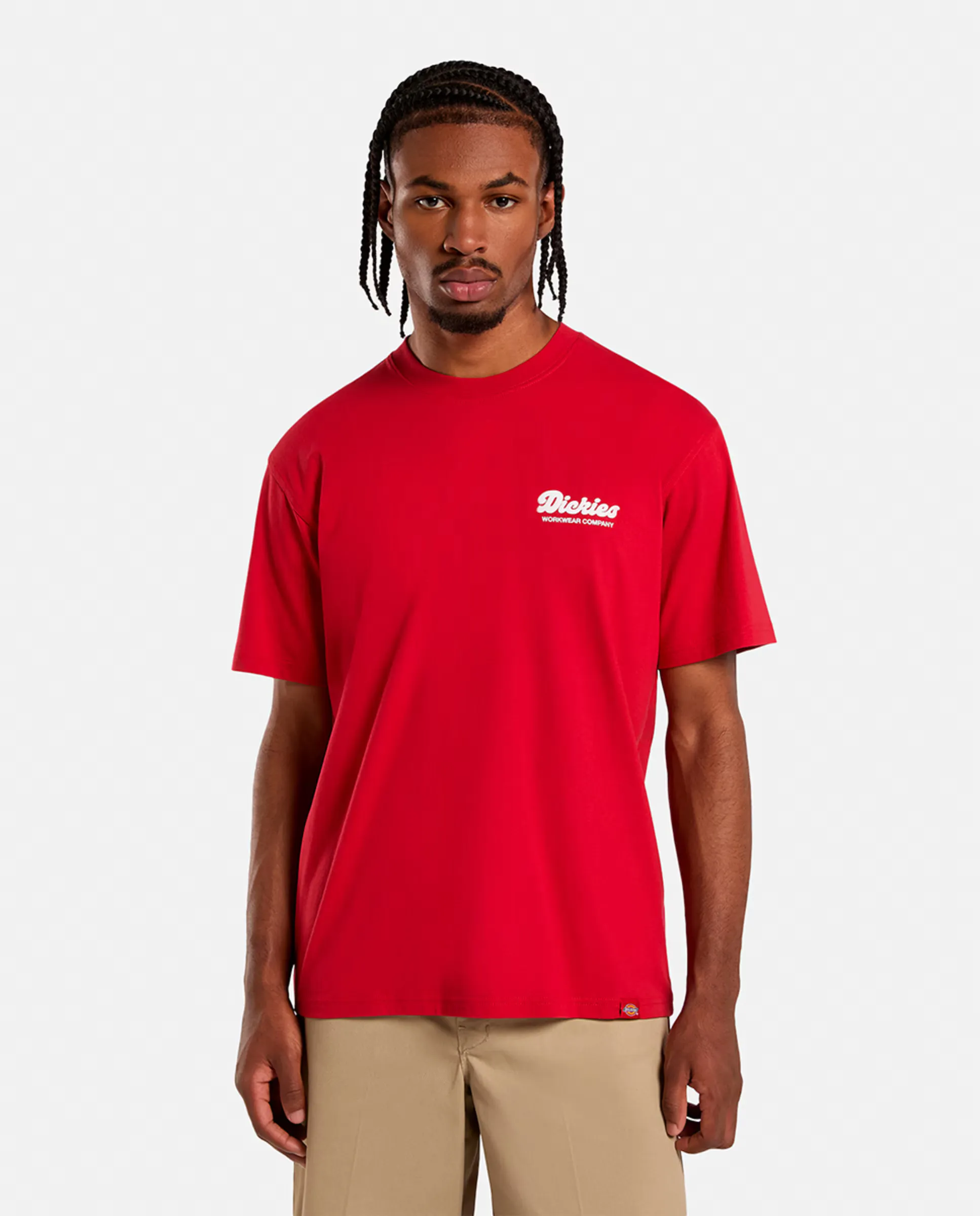 

Мужская футболка с коротким рукавом Dickies, красный
