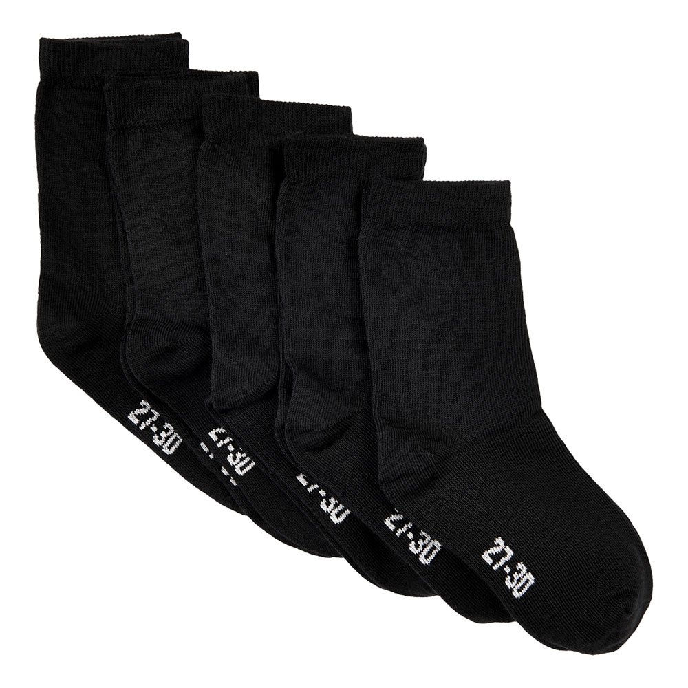 

Носки Minymo Ankle Solid 5 Pack, черный