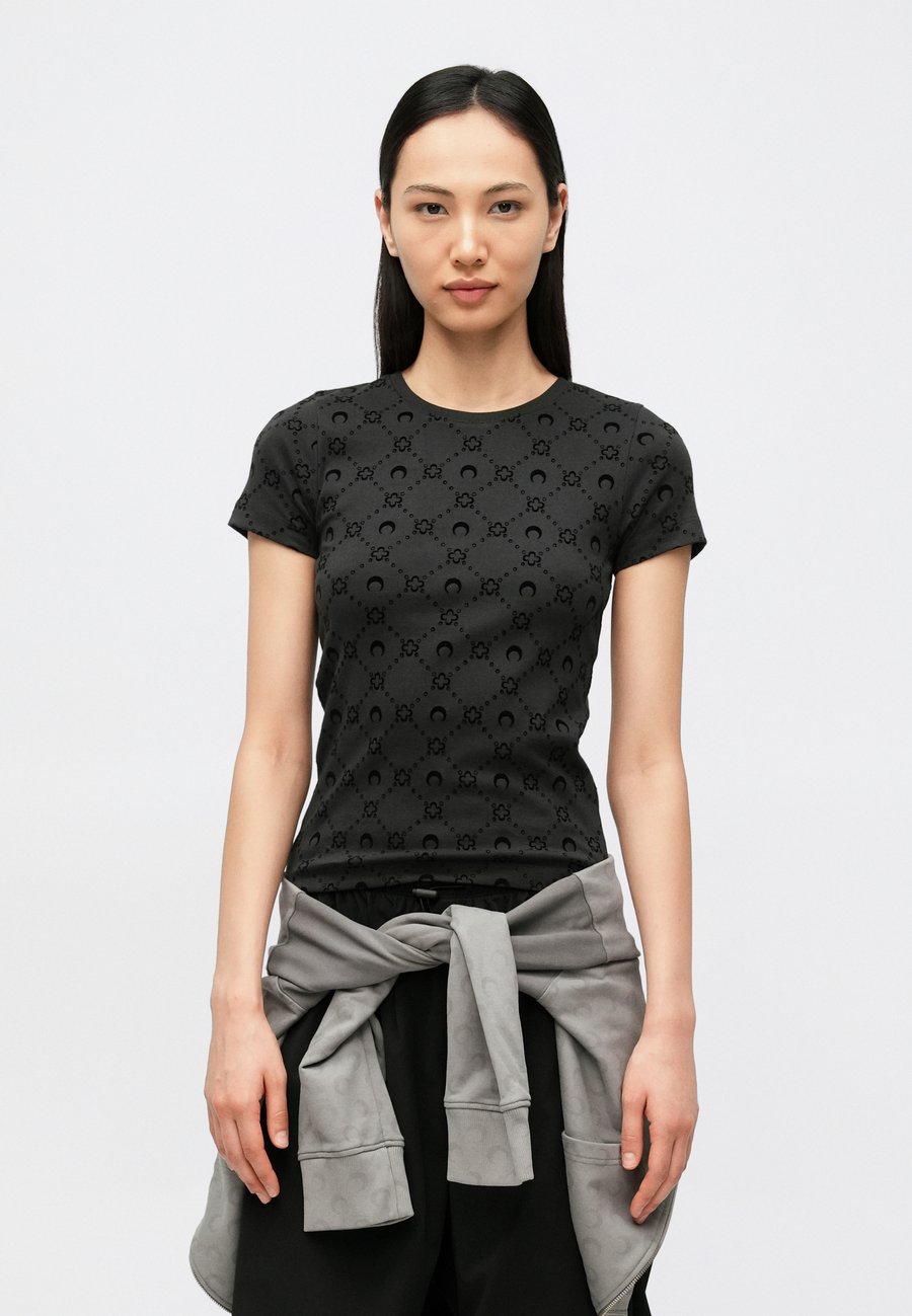 

Футболка MARINE SERRE MOONOGRAM BABY FIT , Black