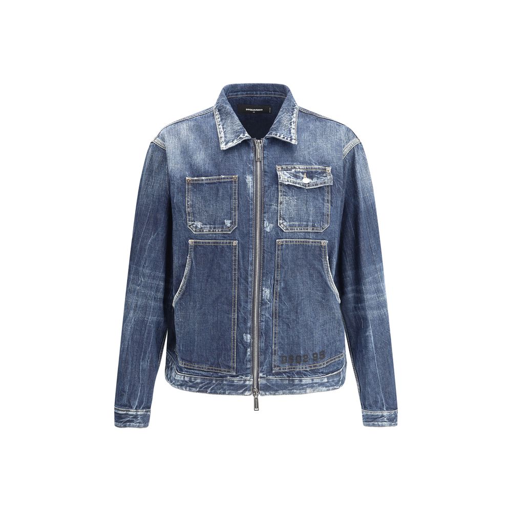 

Мужская куртка Dsqua² Carpenter Jean DSquared, синий