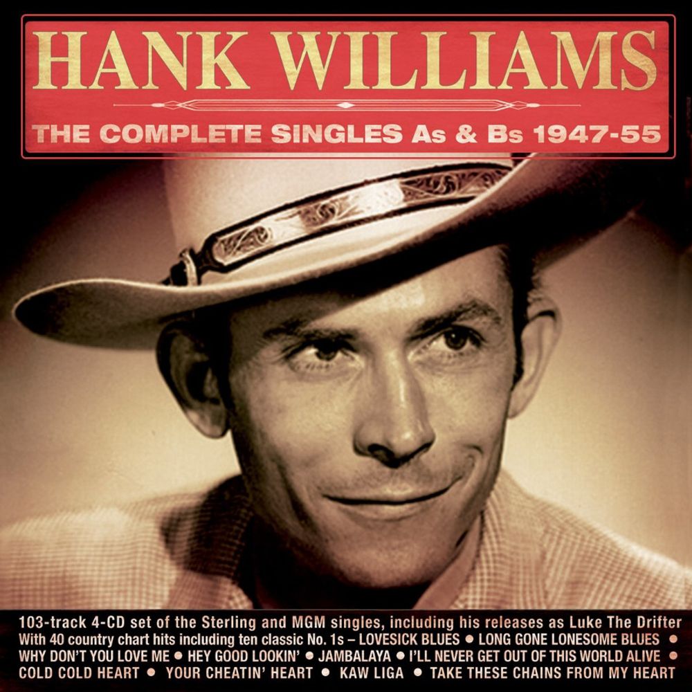 

Диск CD The Complete Singles As & Bs 1947-55 - Hank Williams