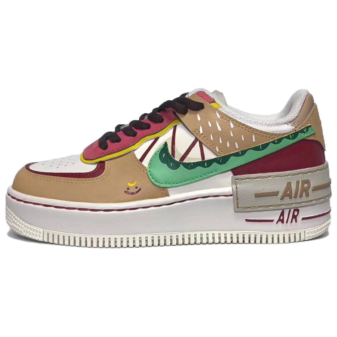 

Кроссовки Nike Air Force 1 Skateboarding Shoes Unisex Low-top Khaki, цвет Earth Yellow