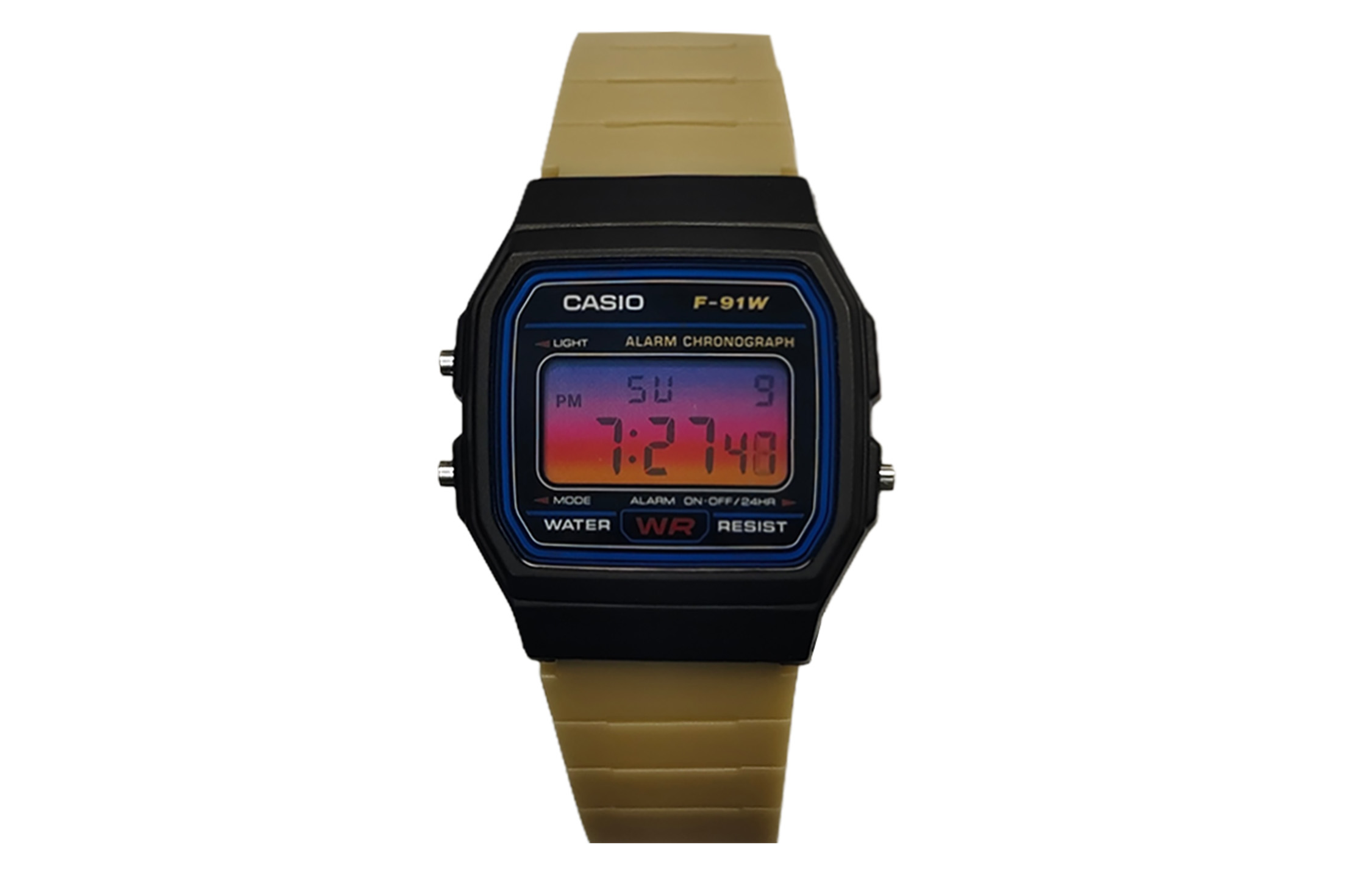 

CASIO Часы Retrofit Series Quartz Movement Resin Strap Watch Men's Watch Pink Watch Dial