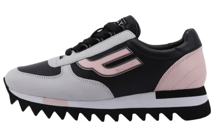 

Кроссовки Lifestyle женские с низким верхом Серый/черный/розовый Bally