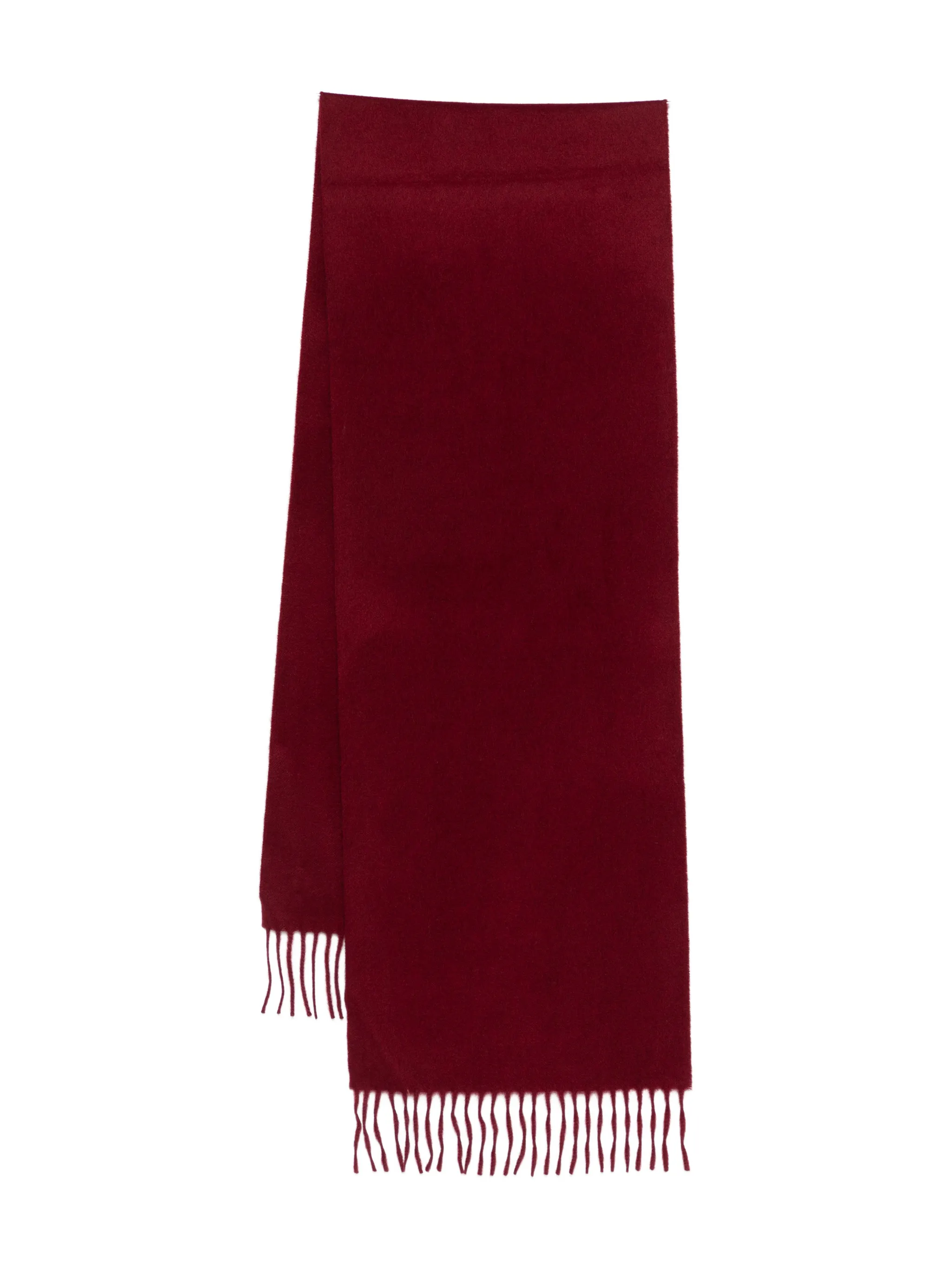 

Простой шарф с бахромой Begg X Co, красный
