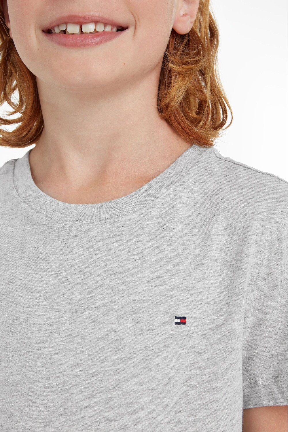 Базовая футболка Tommy Hilfiger, серый — фото 3