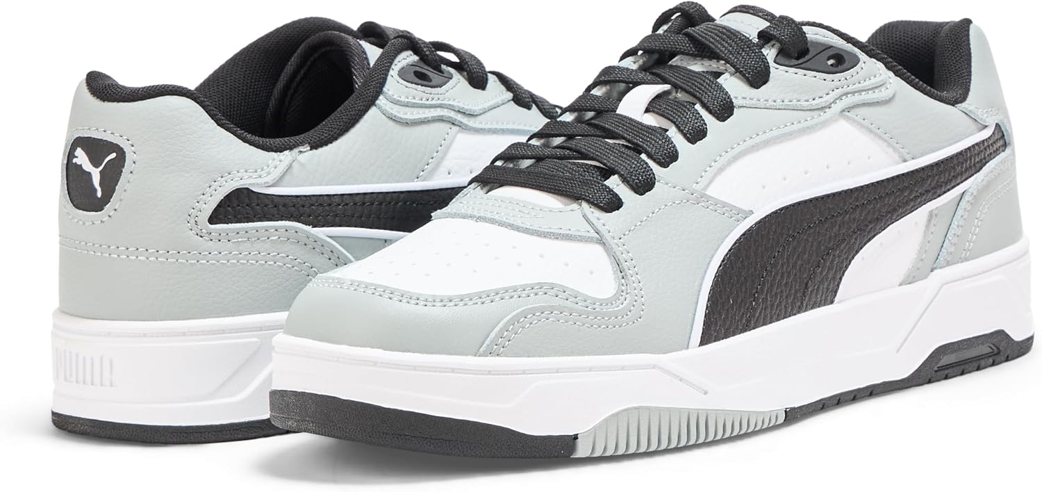Мужские кроссовки Puma Rbd Break Low, белый/черный/серый — фото 3