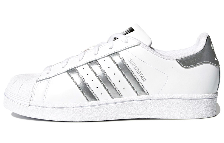 

Кроссовки Adidas Originals Superstar White Silver Metallic Women's