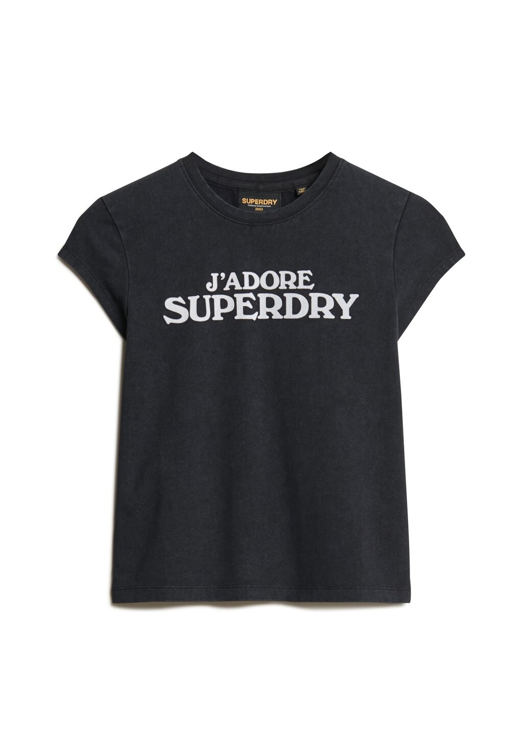 

Футболка с принтом Superdry, черный