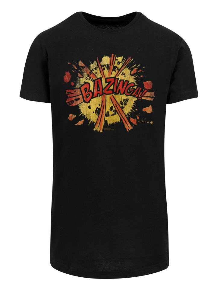 

Футболка F4NT4STIC Big Bang Theory TV Serie Bazinga Explosion, черный
