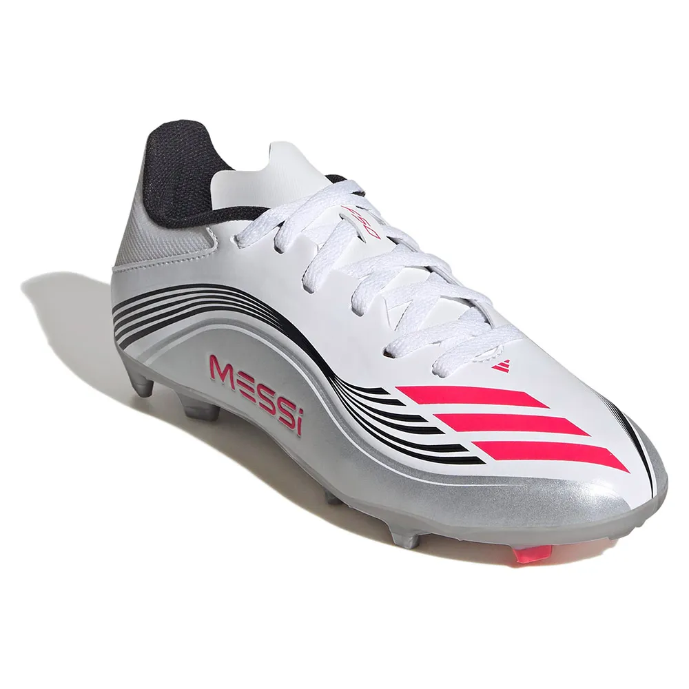 Футбольные бутсы adidas F50 Messi League FG/MG, белый — фото 4
