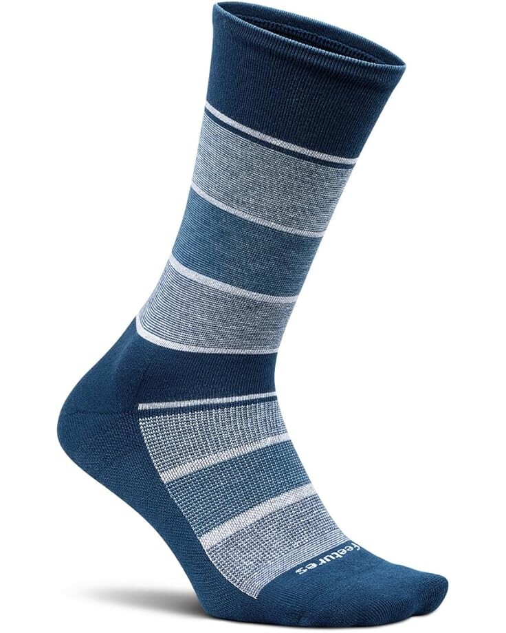 

Носки Feetures Max Cushion Crew, цвет Relaxed Stripe Navy
