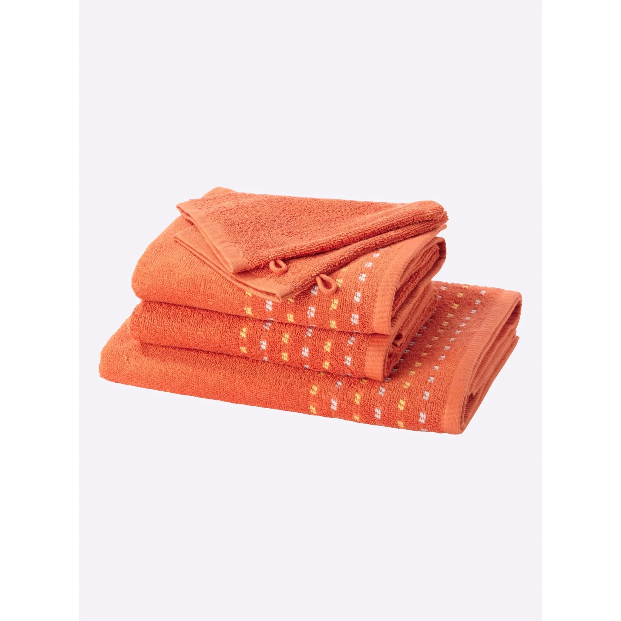 

Полотенце, (5 шт.) Wäschepur, цвет orange