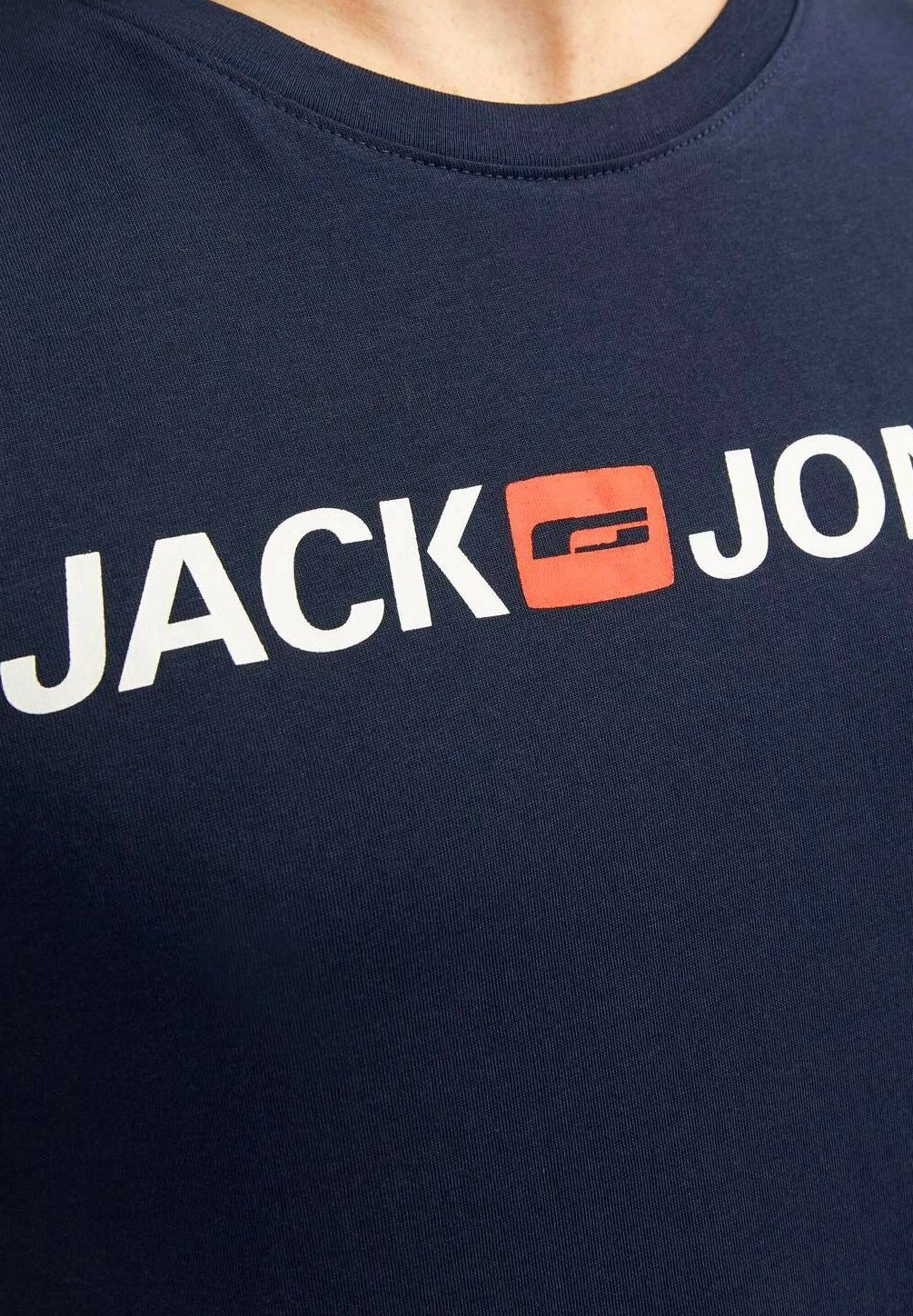 

Футболка с принтом RUNDHALS 4 STÜCK Jack & Jones, синий