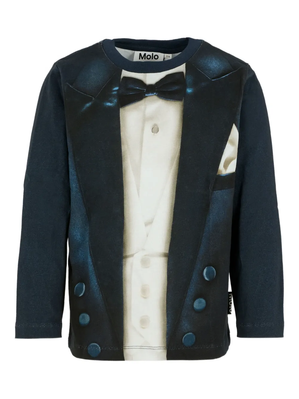 

Толстовка с принтом Molo, синий