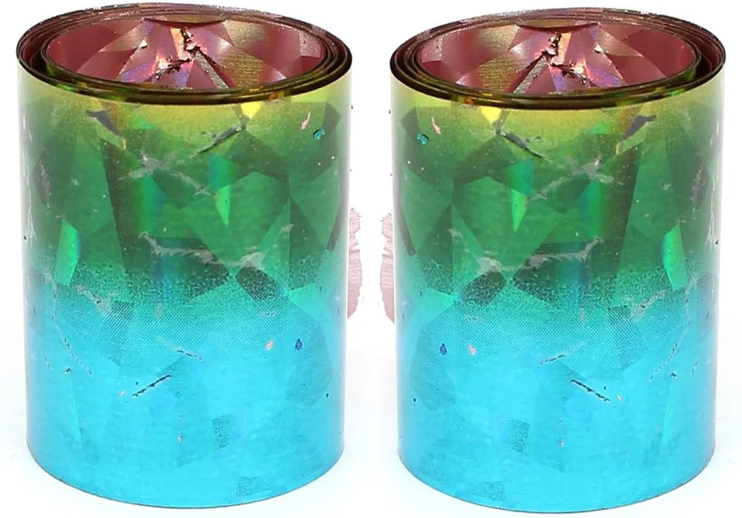 Наклейки для дизайна ногтей Ruilogod Bling, 2 штуки Ruilogod