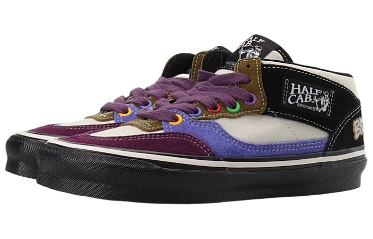 Кроссовки Vans Og Half Cab Lx Brain Dead Multi Color — фото 3